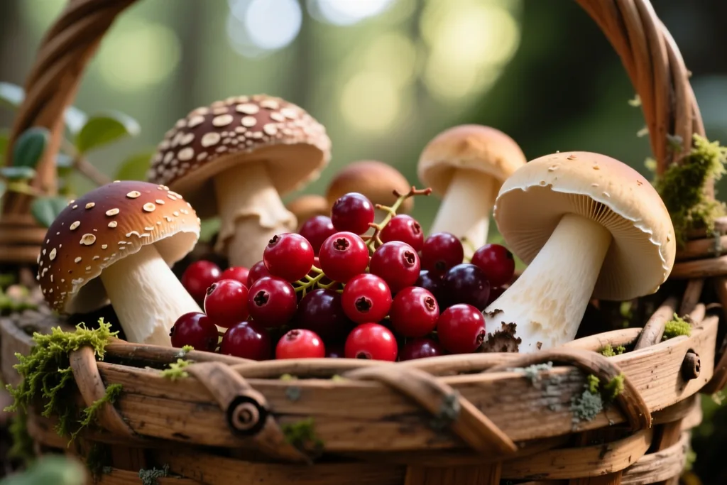 Lokala råvaror från skog och sjö