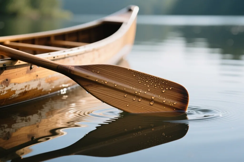 Paddling och kanot på lugna vatten