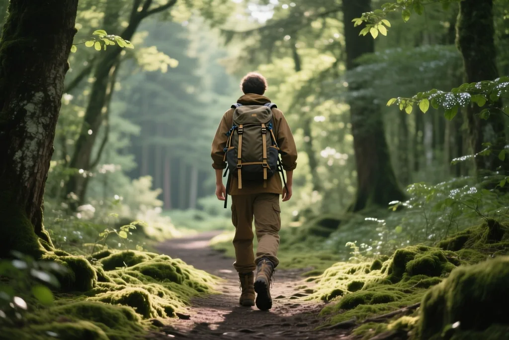 Vandring för nybörjare: packning och rutt